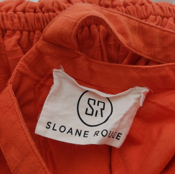 ORANGE MAXI DRESS - Picture 12 of 16